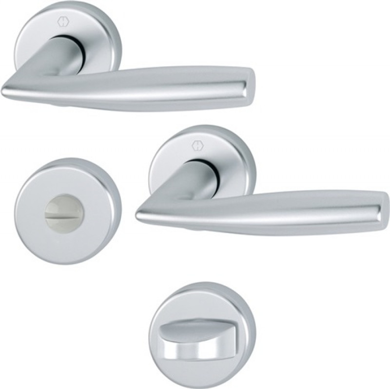 Rosettengrt.Vit.1515/42KV/42KVS Alu.F1 rd.SK/OL DIN L/R D/D HOPPE Rosettengrt.Vit.1515/42KV/42KVS Alu.F1 rd.SK/OL DIN L/R D/D HOPPE