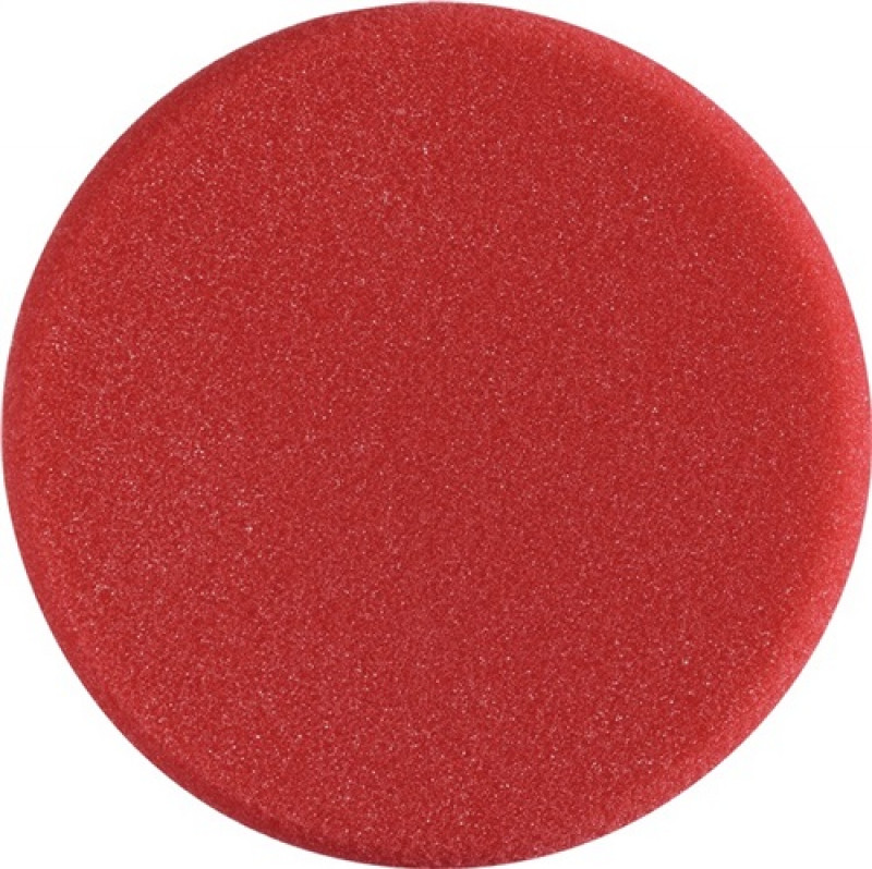 Polierschwamm D.133mm S.25mm weich rot Nachpolieren Polierschwamm D.133mm S.25mm weich rot Nachpolieren