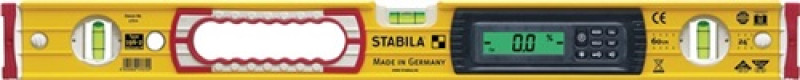 Wasserwaage TECH 196 electronic 61cm Alu.gelb ± 0,5mm/m STABILA Wasserwaage TECH 196 electronic 61cm Alu.gelb ± 0,5mm/m STABILA