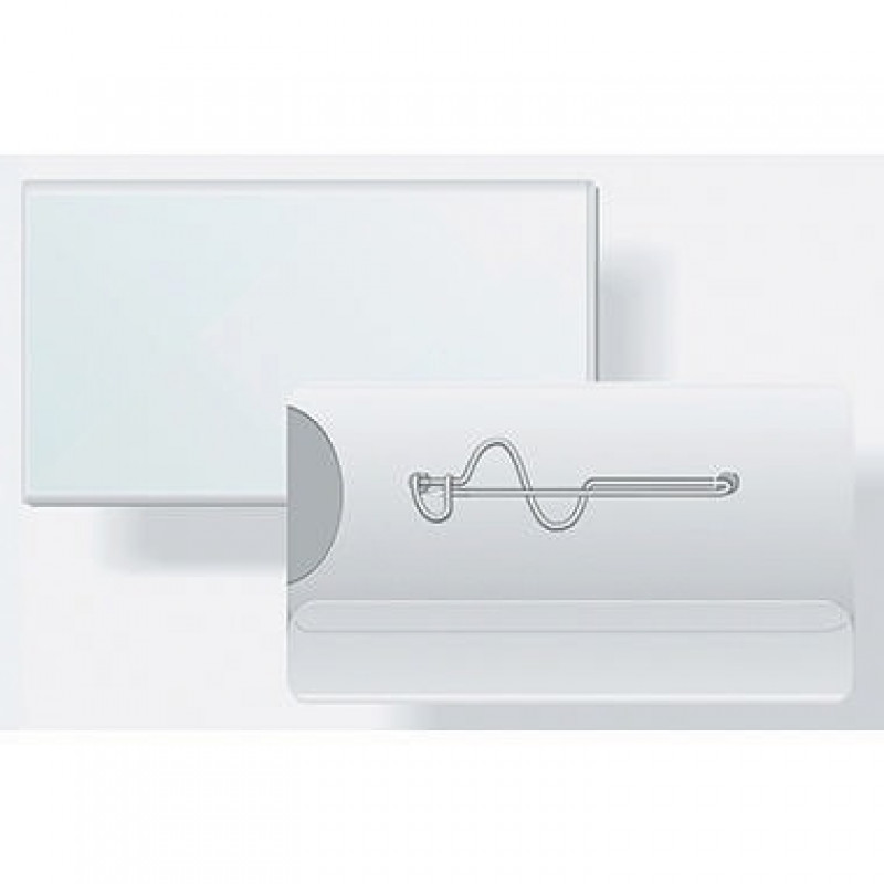 DURABLE Namensschild 800619 60x30mm Kunststoff tr 100 St./Pack.