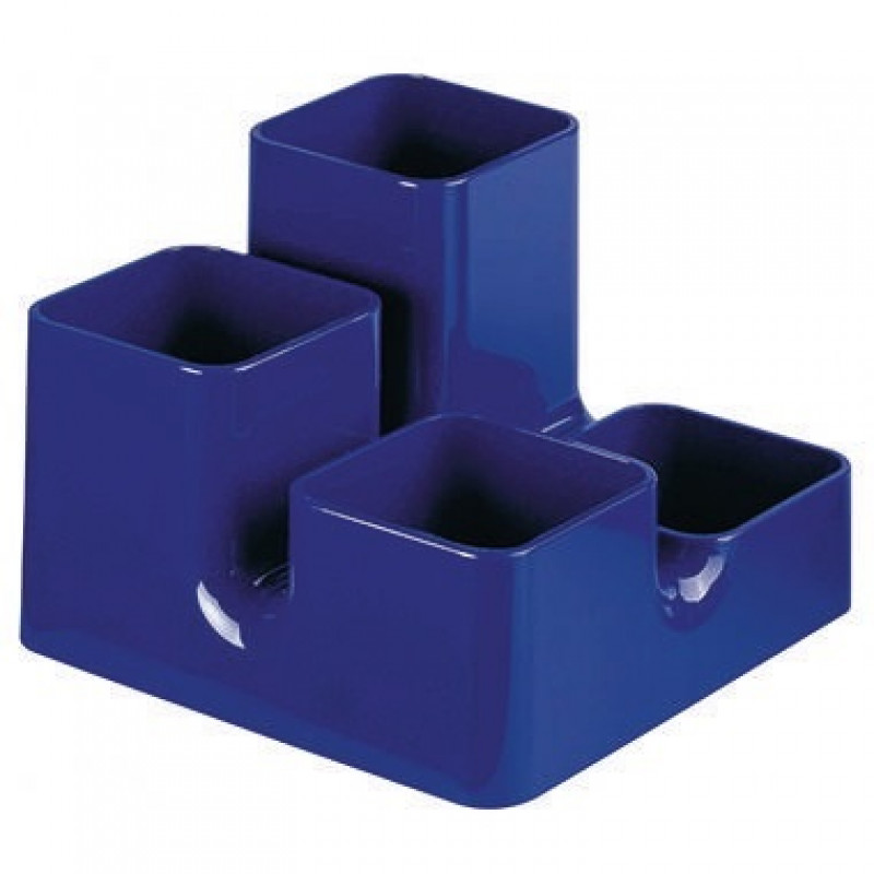arlac Mutiköcher Uni-Butler 23424 13x9x13cm 4Fächer PS royalblau arlac Mutiköcher Uni-Butler 23424 13x9x13cm 4Fächer PS royalblau