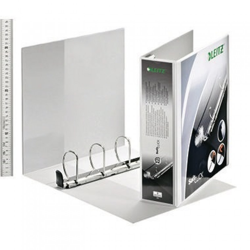 Leitz Präsentationsringbuch SoftClick 42050001 DIN A4 60mm ws Leitz Präsentationsringbuch SoftClick 42050001 DIN A4 60mm ws