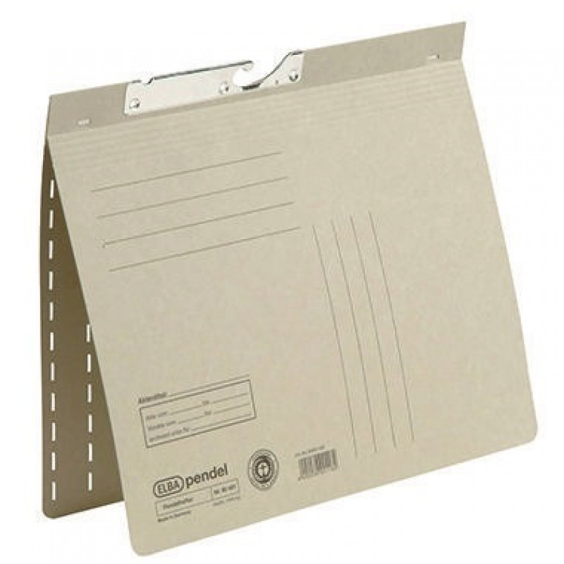 ELBA Pendelhefter 100560103 DIN A4 kfm. Heftung 230g Karton grau ELBA Pendelhefter 100560103 DIN A4 kfm. Heftung 230g Karton grau