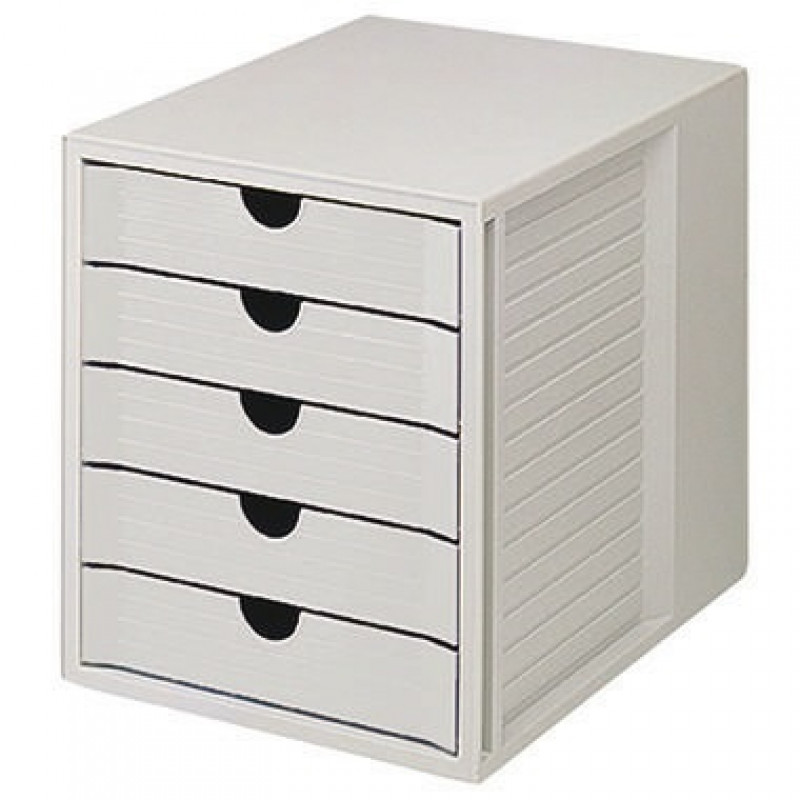 HAN Schubladenbox Systembox 1450-11 DIN C4 5Schubfächer lgr HAN Schubladenbox Systembox 1450-11 DIN C4 5Schubfächer lgr