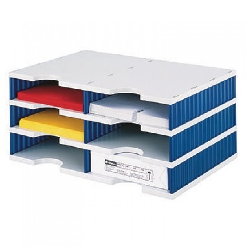 styro Grundeinheit styrodoc duo 268-0203.38 6Fächer gr/bl styro Grundeinheit styrodoc duo 268-0203.38 6Fächer gr/bl