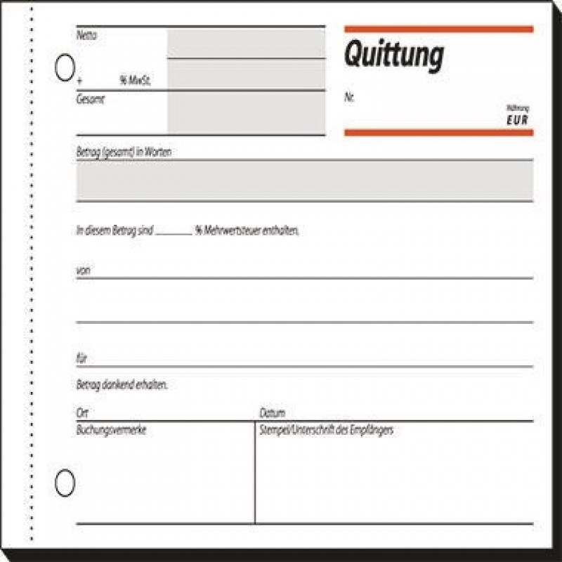 SIGEL Quittungsbuch QU619 A6q 50Bl SIGEL Quittungsbuch QU619 A6q 50Bl