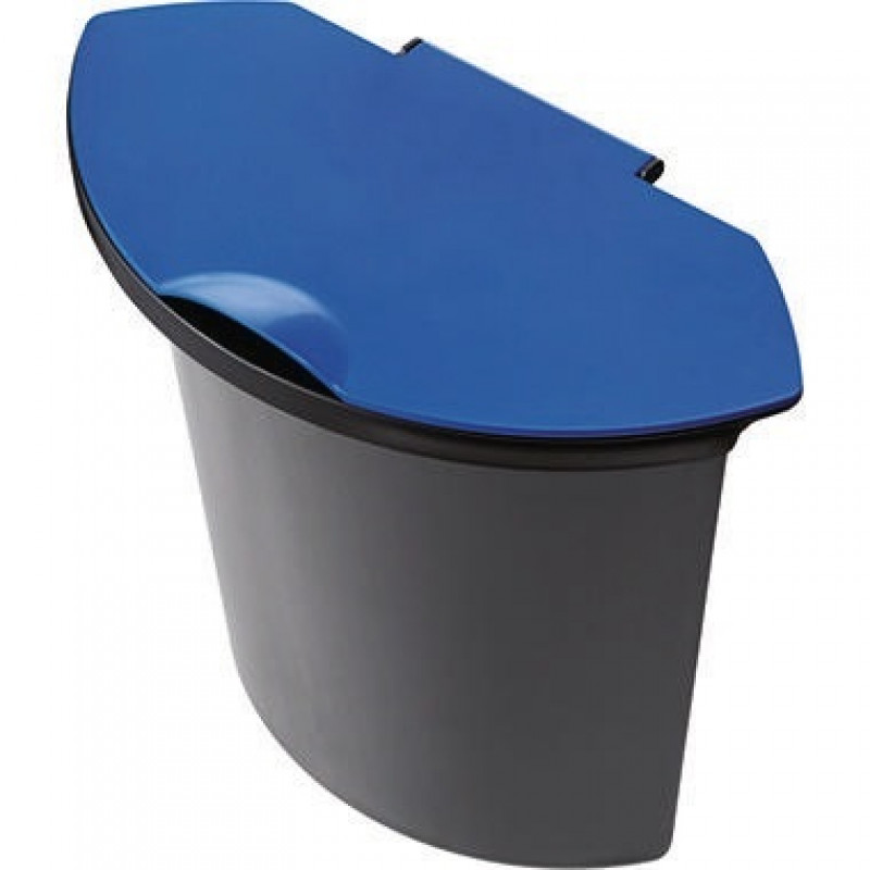 helit Abfalleinsatz H6106592 6Liter f. H 61061/H 61062 schwarz/blau helit Abfalleinsatz H6106592 6Liter f. H 61061/H 61062 schwarz/blau