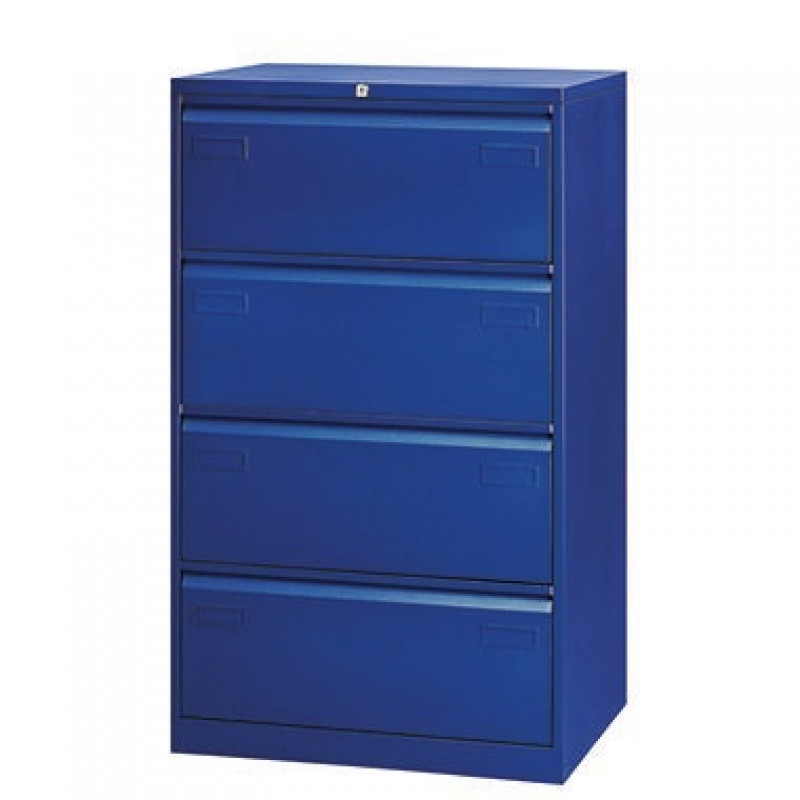 Bisley Hängeregistraturschrank DF4639 4Schubfächer oxfordblau Bisley Hängeregistraturschrank DF4639 4Schubfächer oxfordblau