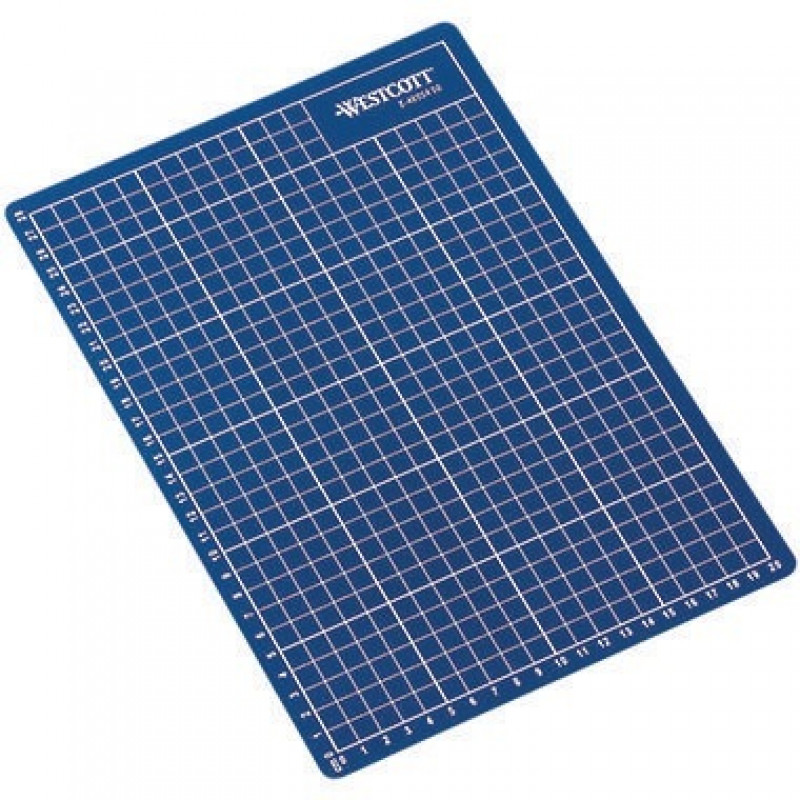 Schneidematte E-46004 00 DIN A4 30x0,3x22cm Vorderseite blau Schneidematte E-46004 00 DIN A4 30x0,3x22cm Vorderseite blau