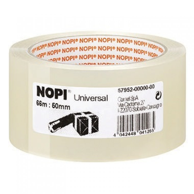 NOPI Packband 57952-00000-00 50mmx66m transparent NOPI Packband 57952-00000-00 50mmx66m transparent