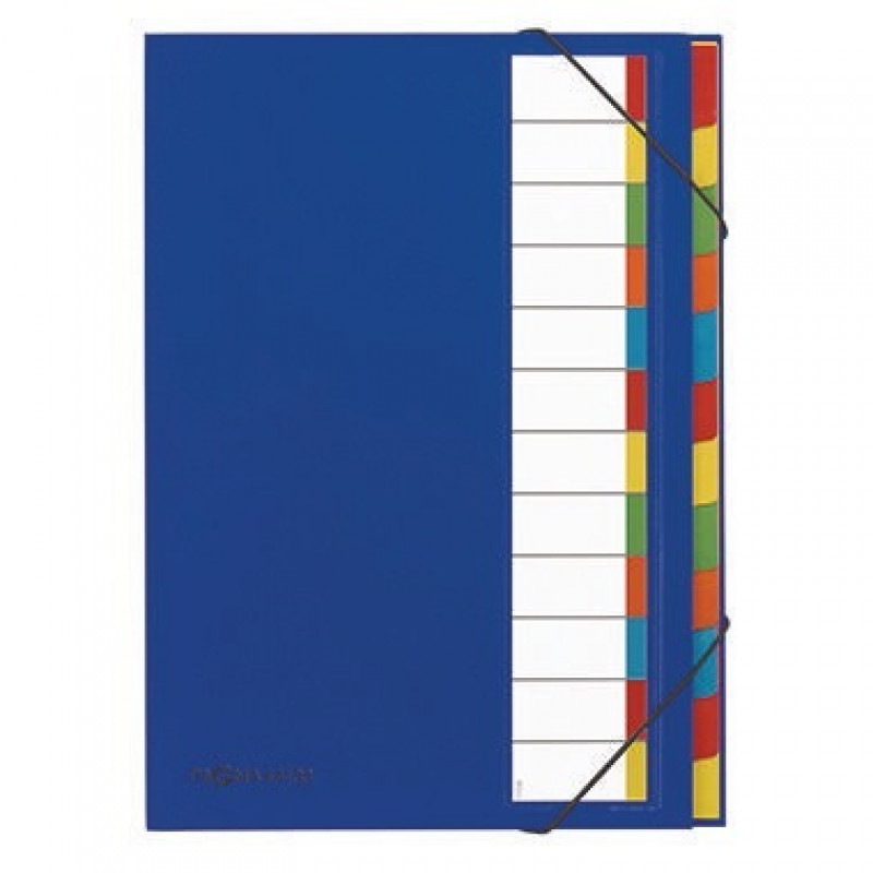PAGNA Ordnungsmappe Deskorganizer 44133-02 DIN A4 12Fächer blau PAGNA Ordnungsmappe Deskorganizer 44133-02 DIN A4 12Fächer blau