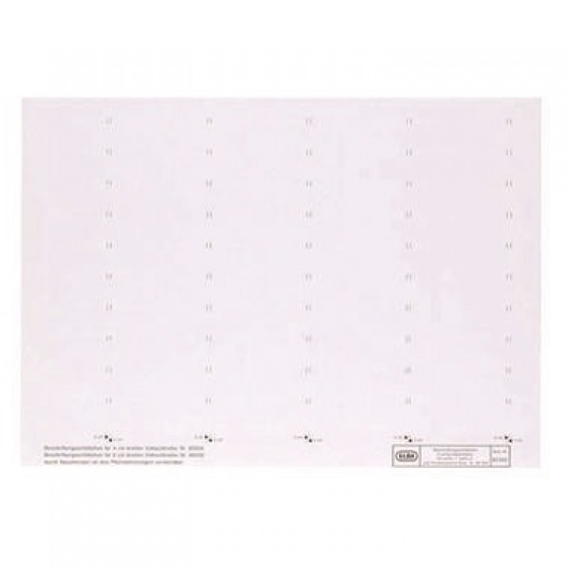 ELBA Beschriftungsschild 100555644 160g Karton weiß 50Schilder ELBA Beschriftungsschild 100555644 160g Karton weiß 50Schilder
