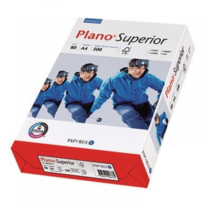 Plano Multifunktionspapier Superior 88026776 DIN A4 60g 500Bl./Pack. Plano Multifunktionspapier Superior 88026776 DIN A4 60g 500Bl./Pack.