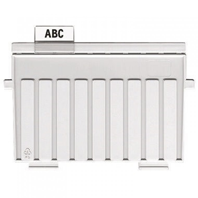HAN Karteireiter 9001 35x15mm Hart-PVC transparent HAN Karteireiter 9001 35x15mm Hart-PVC transparent