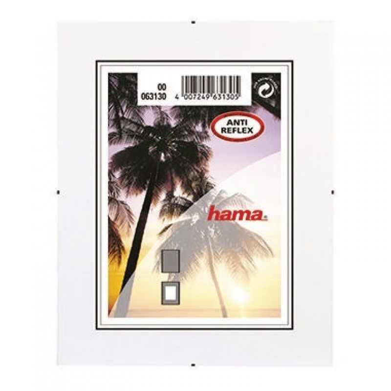Hama Bilderrahmen Clip-Fix 00063130 30x40cm rahmenlos antireflex tr Hama Bilderrahmen Clip-Fix 00063130 30x40cm rahmenlos antireflex tr