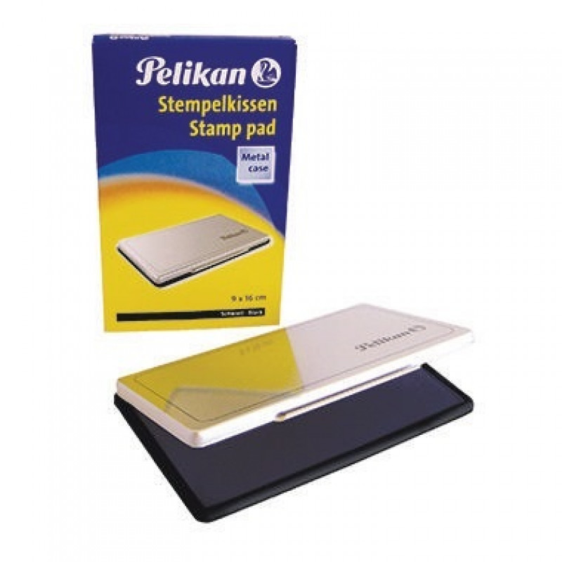 Pelikan Stempelkissen 1 331108 getränkt ohne Öl 9x16cm schwarz Pelikan Stempelkissen 1 331108 getränkt ohne Öl 9x16cm schwarz