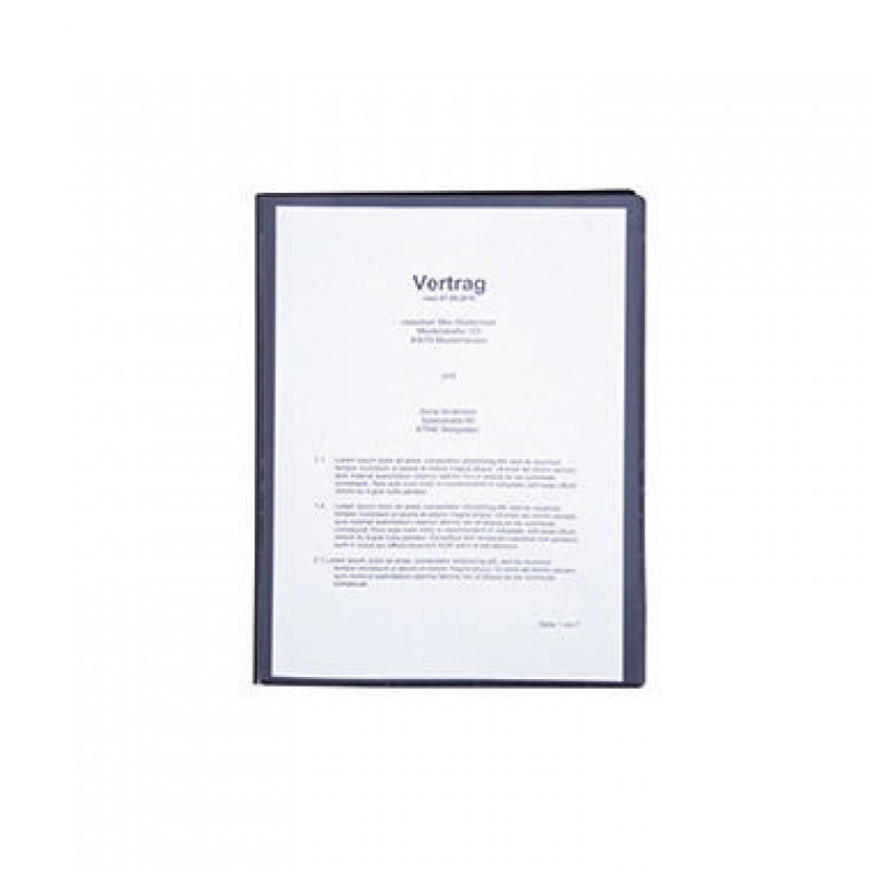 Sichtbuch DIN A4 30Hüllen Polypropylen schwarz Sichtbuch DIN A4 30Hüllen Polypropylen schwarz