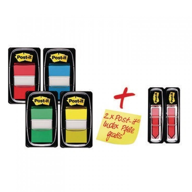 Post-it Haftstreifen Index Standard Promotion I680-P6 Post-it Haftstreifen Index Standard Promotion I680-P6