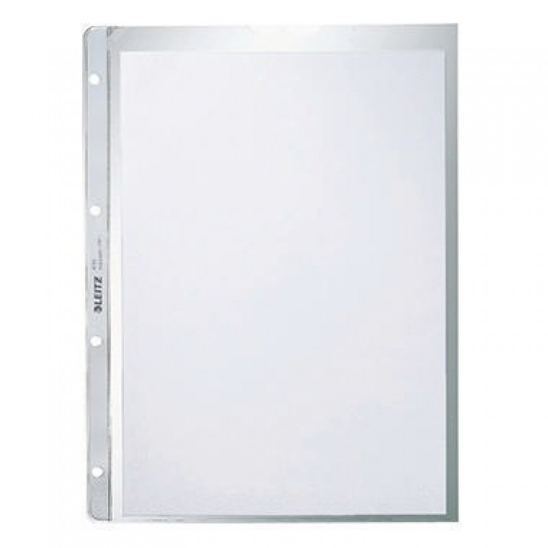 Leitz Prospekthülle 47810003 DIN A4 Lochseite offen 0,13mm PP farblos Leitz Prospekthülle 47810003 DIN A4 Lochseite offen 0,13mm PP farblos