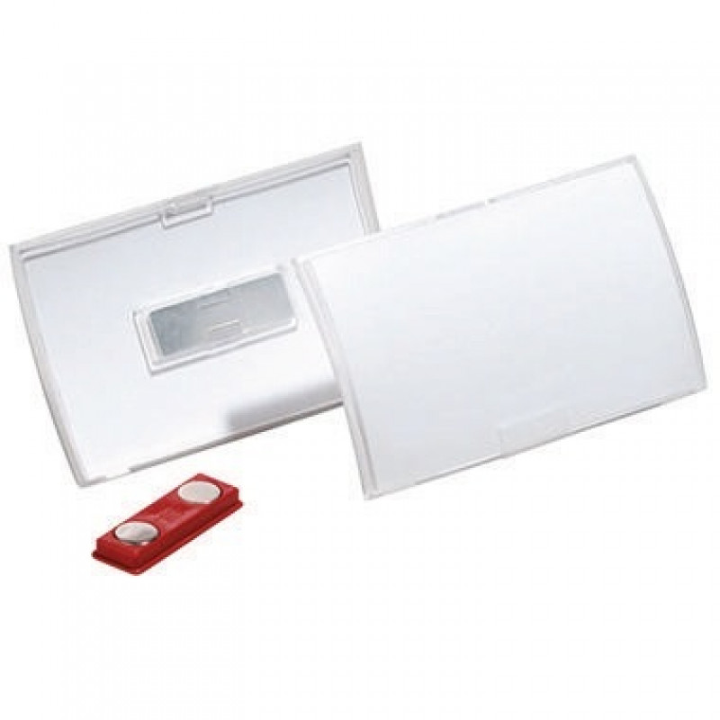 DURABLE Namensschild Click Fold 821519 90x54mm tr 10 St./Pack. DURABLE Namensschild Click Fold 821519 90x54mm tr 10 St./Pack.