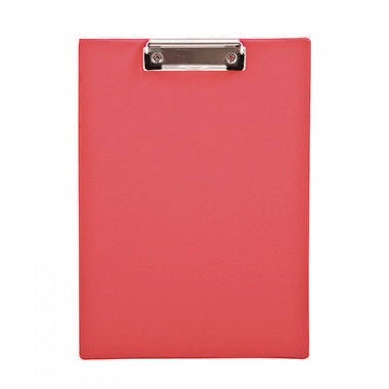 Klemmbrett 23,6x32,1cm Klemme silber Polypropylen rot Klemmbrett 23,6x32,1cm Klemme silber Polypropylen rot
