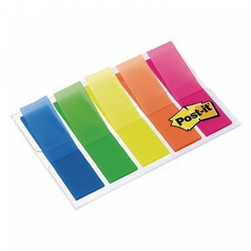 Post-it Haftstreifen Index Mini 683HF5 leuchtfarben 5 St./Pack. Post-it Haftstreifen Index Mini 683HF5 leuchtfarben 5 St./Pack.