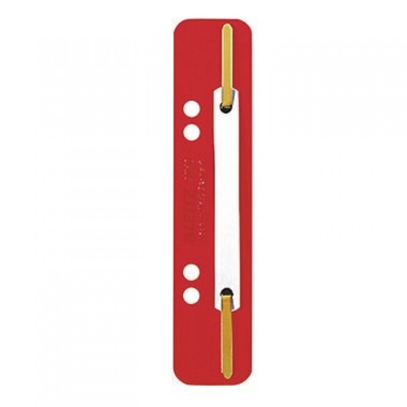 Leitz Heftstreifen kurz 37100025 35x158mm Kunststoffdeckleiste PP rt Leitz Heftstreifen kurz 37100025 35x158mm Kunststoffdeckleiste PP rt