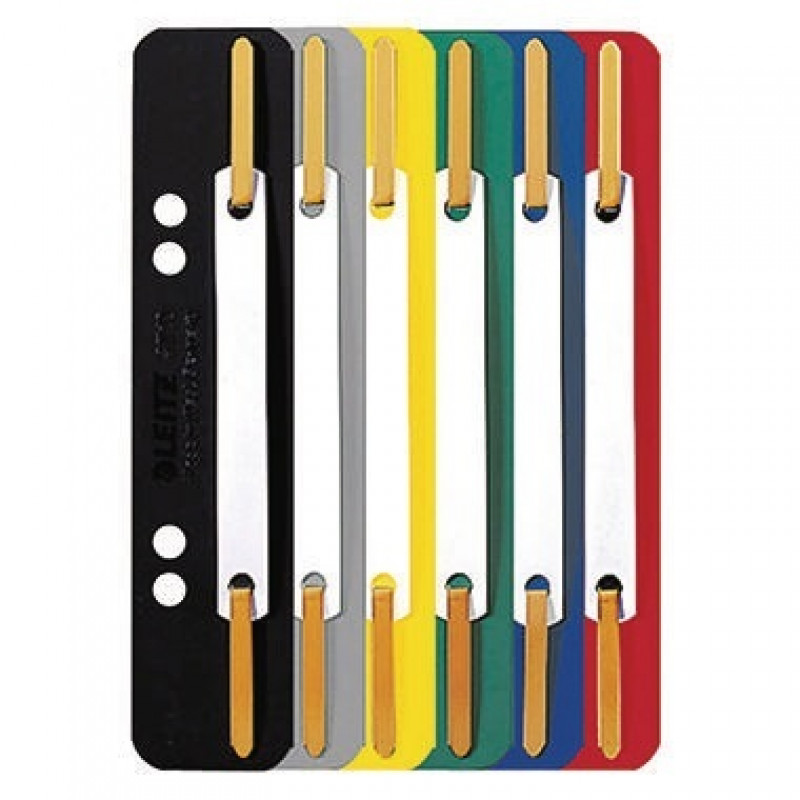 LEITZ Einhänge-Heftstreifen kurz 35x158mm PP-Folie farbig sortiert LEITZ Einhänge-Heftstreifen kurz 35x158mm PP-Folie farbig sortiert