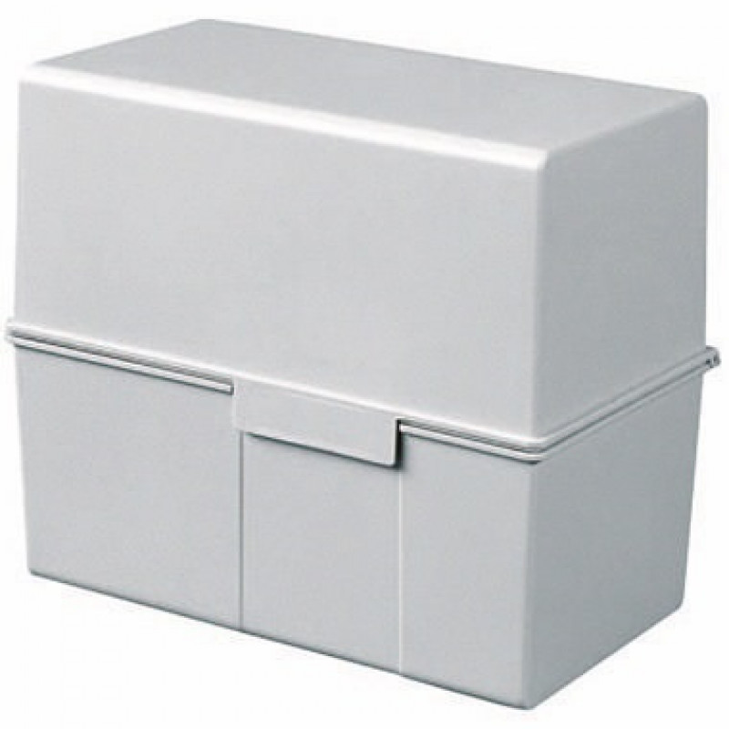 HAN Karteikasten 977-11 DIN A7 quer max. 300Karten PS lichtgrau HAN Karteikasten 977-11 DIN A7 quer max. 300Karten PS lichtgrau