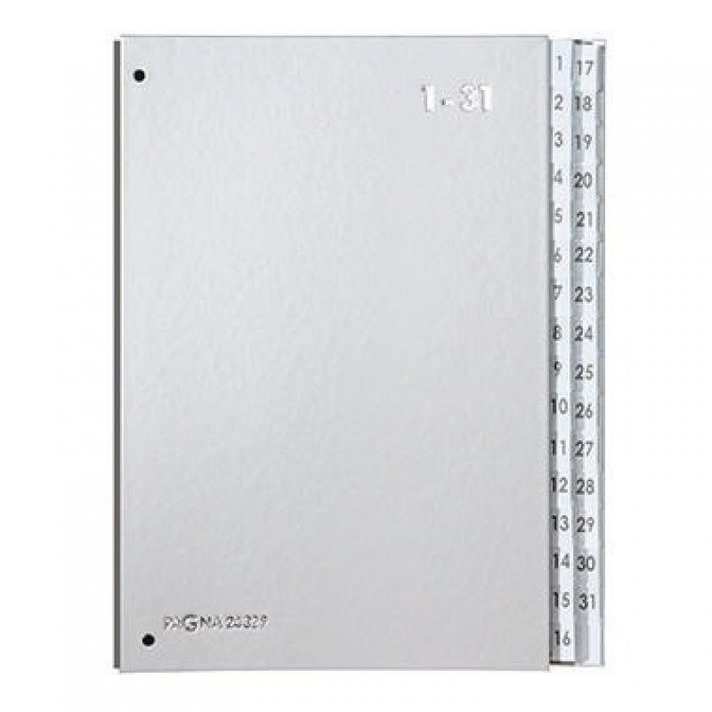 PAGNA Pultordner 24329-14 DIN A4 1-31 32Fächer Polyprpylen si PAGNA Pultordner 24329-14 DIN A4 1-31 32Fächer Polyprpylen si