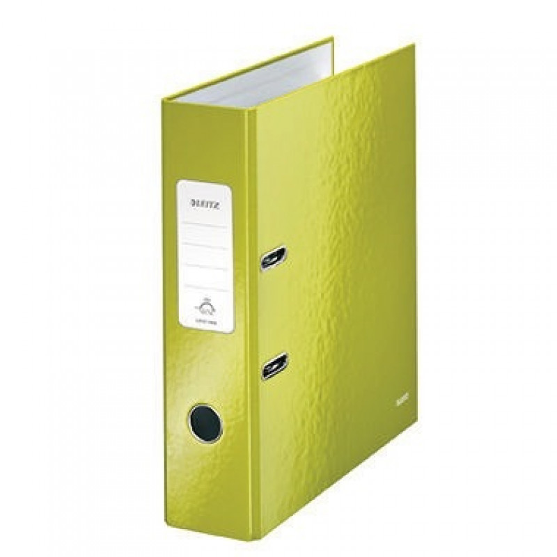 Leitz Ordner WOW 10050064 DIN A4 80mm Pappe grün metallic Leitz Ordner WOW 10050064 DIN A4 80mm Pappe grün metallic