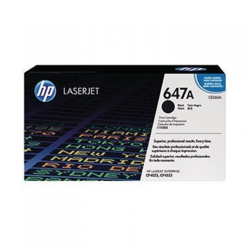 HP Toner CE260A 647A 8.500Seiten schwarz