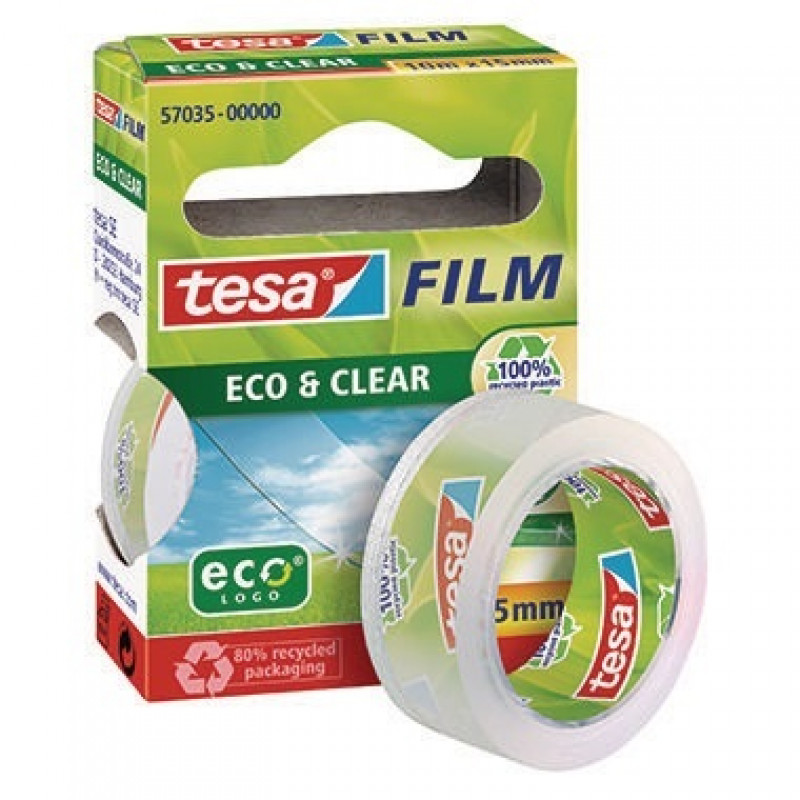 tesa Klebefilm tesafilm Eco&Clear 57035-00000 15mmx10m tesa Klebefilm tesafilm Eco&Clear 57035-00000 15mmx10m