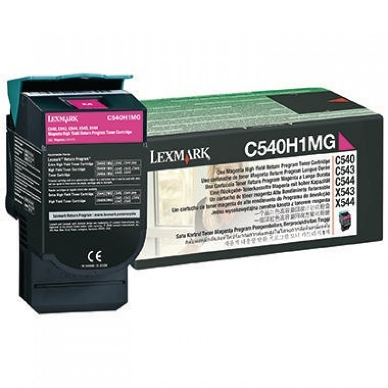 Lexmark Toner C540H1MG 2.000Seiten magenta