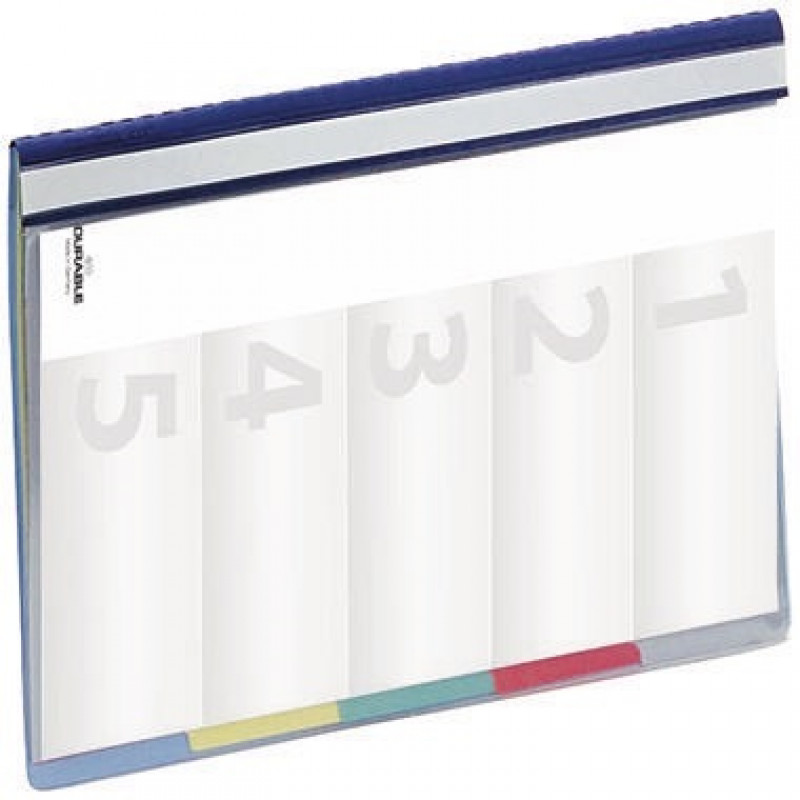 DURABLE Personalhefter DIVISOFLEX 255706 DIN A4 Hartfolie blau DURABLE Personalhefter DIVISOFLEX 255706 DIN A4 Hartfolie blau