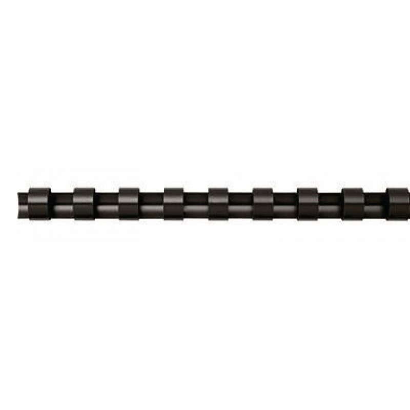 Fellowes Plastikbinderücken COMB 5346108 10mm schwarz 100 St./Pack. Fellowes Plastikbinderücken COMB 5346108 10mm schwarz 100 St./Pack.