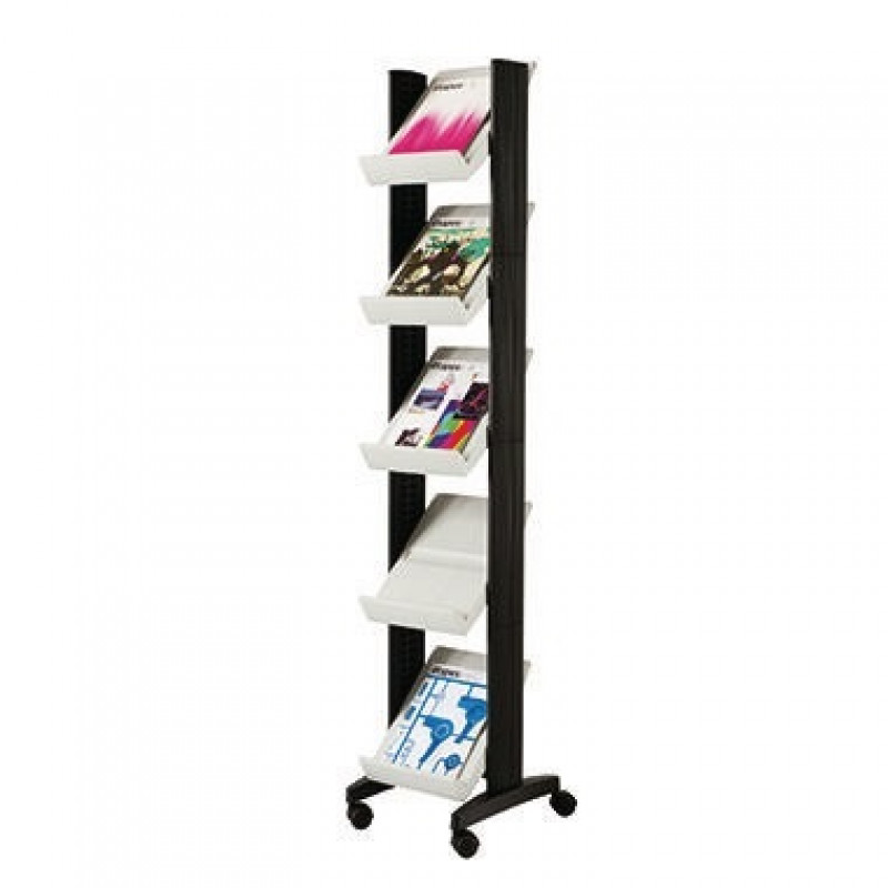 Paperflow Prospektständer Corner 259N.02 5Fächer grau Paperflow Prospektständer Corner 259N.02 5Fächer grau