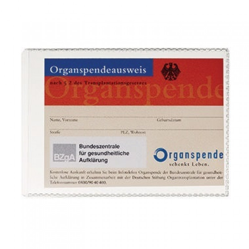 DURABLE Ausweishülle 213419 74x105mm Polypropylen transparent DURABLE Ausweishülle 213419 74x105mm Polypropylen transparent