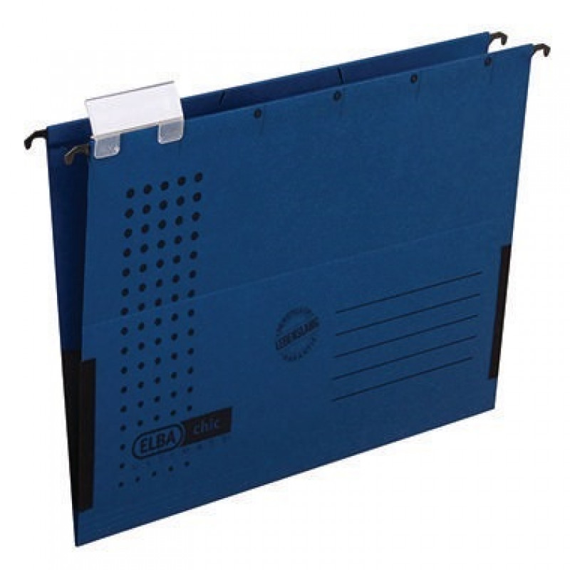 ELBA Hängetasche chic ULTIMATE 100560174 DIN A4 d.bl 5 St./Pack. ELBA Hängetasche chic ULTIMATE 100560174 DIN A4 d.bl 5 St./Pack.