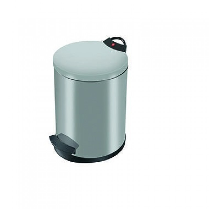 Hailo Tretabfalleimer T2.13 0513-119 13l Stahlblech silber Hailo Tretabfalleimer T2.13 0513-119 13l Stahlblech silber