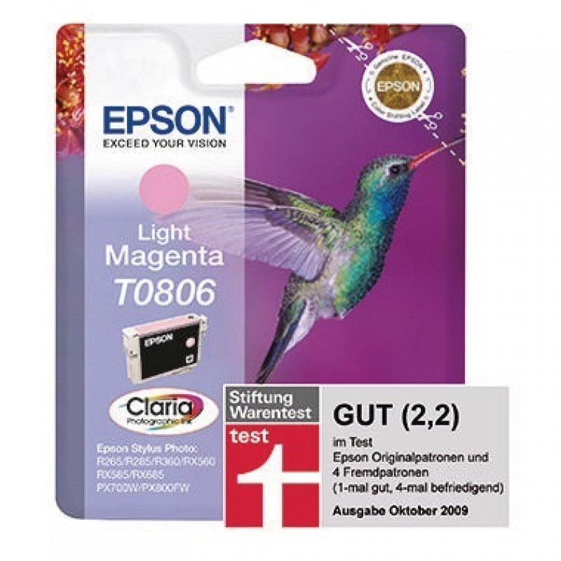 Epson Tintenpatrone C13T08064011 590Seiten 7,4ml fotomagenta Epson Tintenpatrone C13T08064011 590Seiten 7,4ml fotomagenta