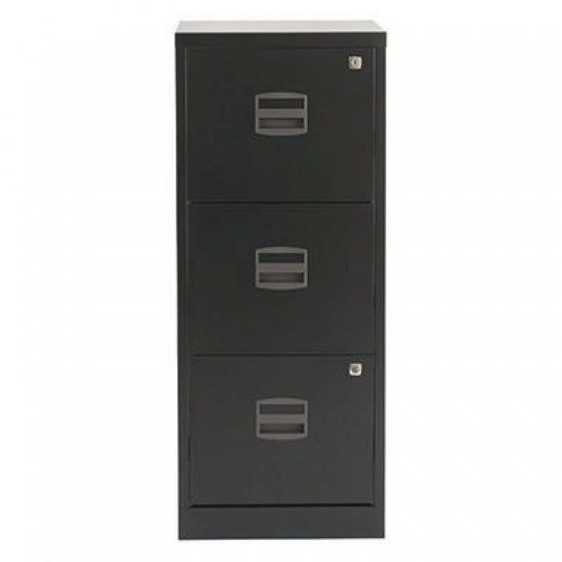 Hängeregistraturschrank PFA3F633 3Schübe schwarz Hängeregistraturschrank PFA3F633 3Schübe schwarz