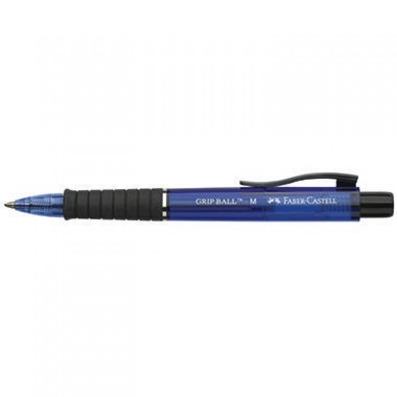Faber-Castell Kugelschreiber GRIP BALL 145752 M Druckmechanik blau Faber-Castell Kugelschreiber GRIP BALL 145752 M Druckmechanik blau