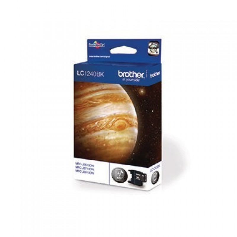 Brother Tintenpatrone LC1240BK 600Seiten schwarz Brother Tintenpatrone LC1240BK 600Seiten schwarz