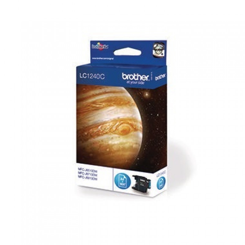 Brother Tintenpatrone LC1240C 600Seiten cyan Brother Tintenpatrone LC1240C 600Seiten cyan