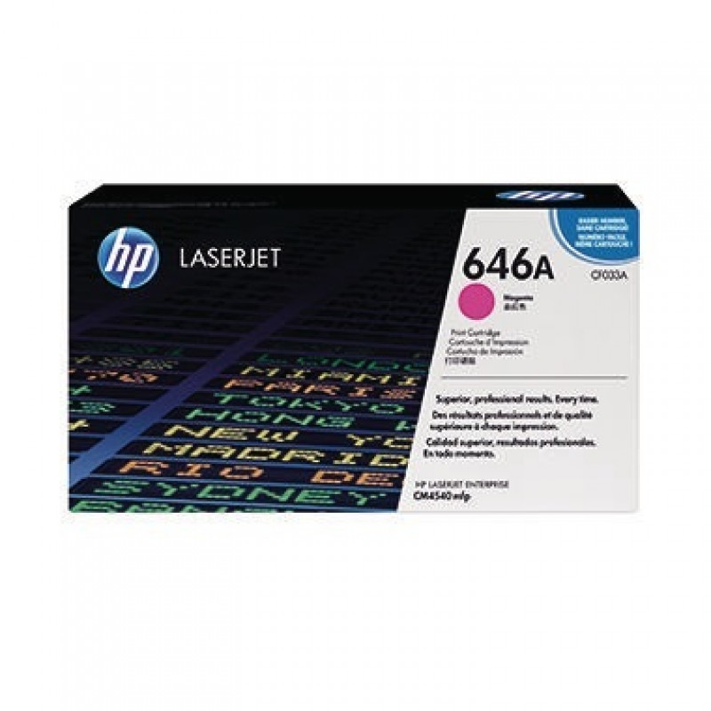 HP Toner CF033A 646A 12.500Seiten magenta