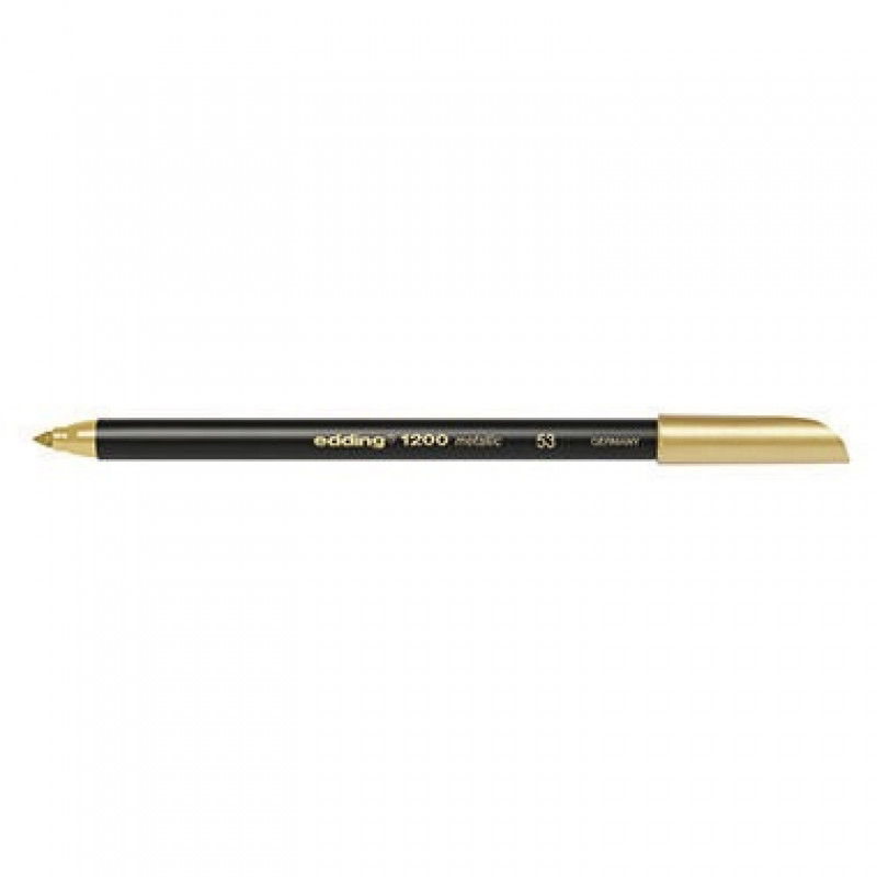 edding Fasermaler 1200 metallic color pen 4-1200053 1-3mm gold edding Fasermaler 1200 metallic color pen 4-1200053 1-3mm gold