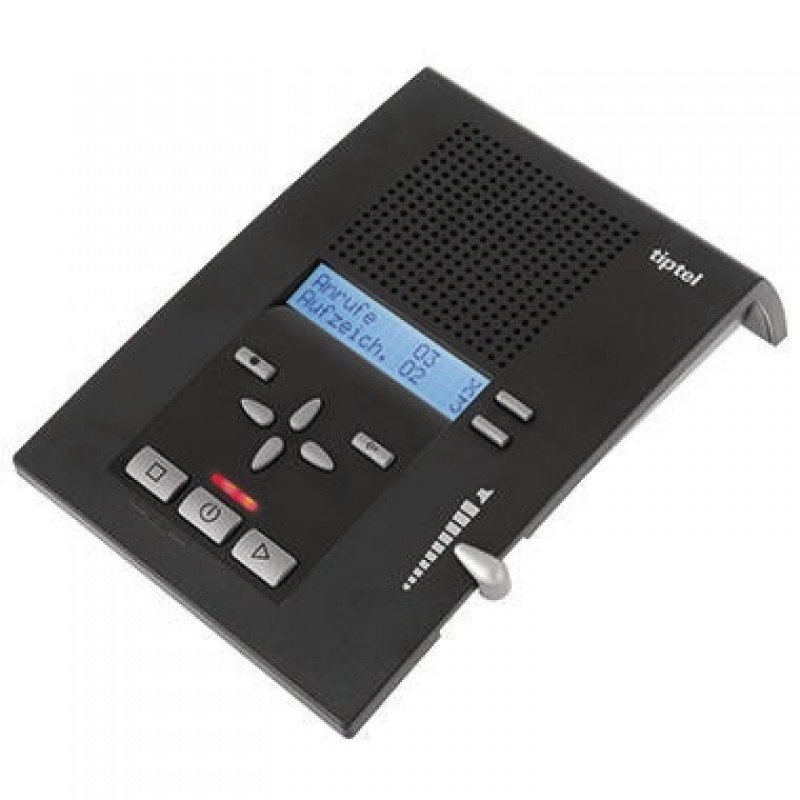 Tiptel Anrufbeantworter 309 1068410 140x50x210mm schwarz Tiptel Anrufbeantworter 309 1068410 140x50x210mm schwarz