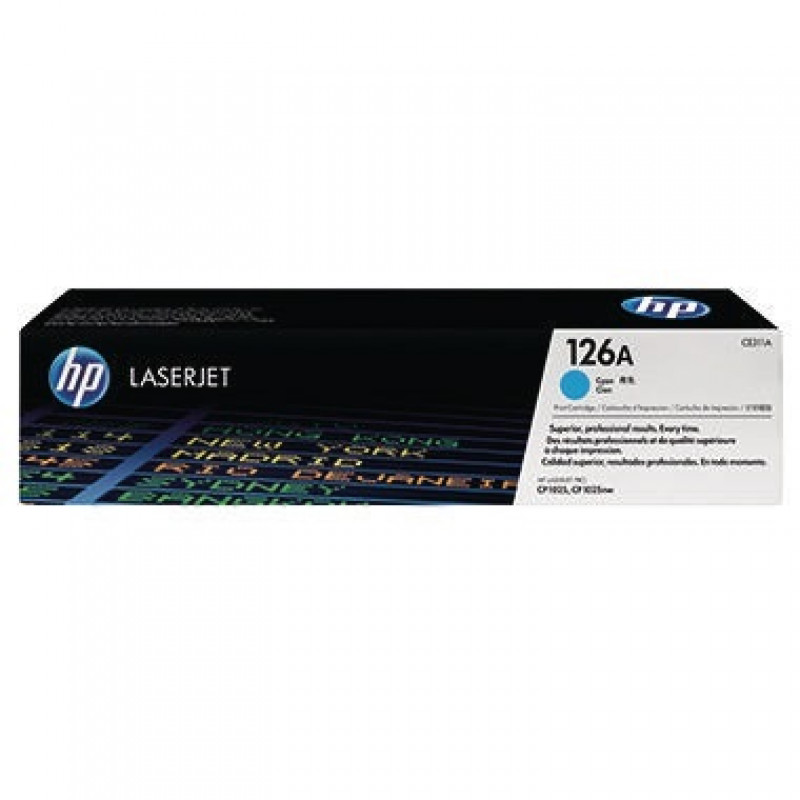 HP Toner CE311A 126A 1.000Seiten cyan
