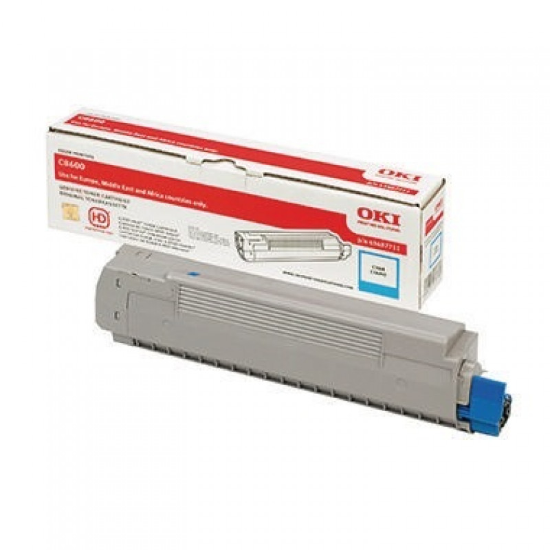 OKI Toner 43487711 6.000Seiten cyan